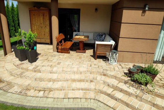 польская клінкерная плітка фасадная дэкаратыўны камень старая цэгла Польшча